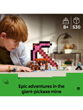 LEGO Minecraft Pickaxe Mine set 21277 - British product