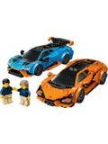 LEGO Speed Champions Lamborghini Revuelto and Huracan STO set - British product