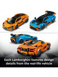 LEGO Speed Champions Lamborghini Revuelto and Huracan STO set - British product