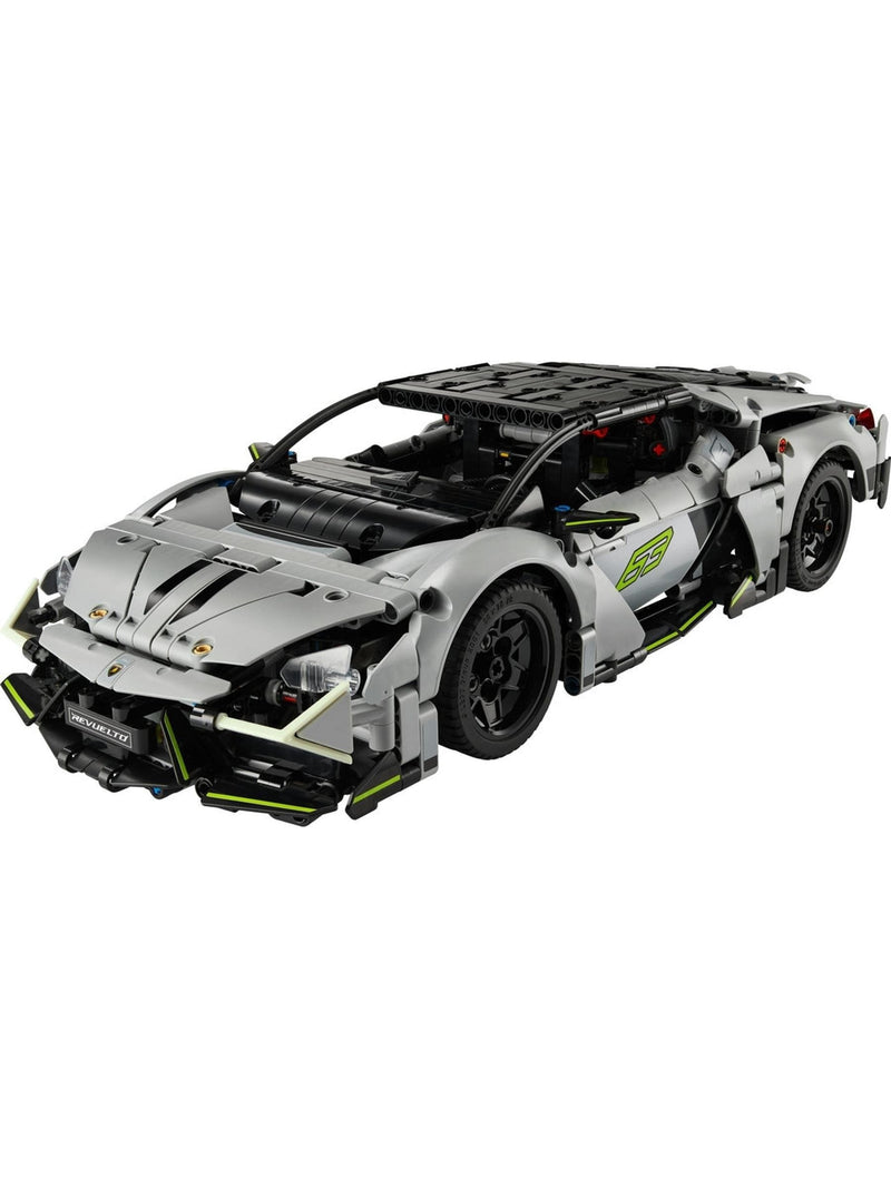 LEGO Technic Lamborghini Revuelto supercar building set (British brand)