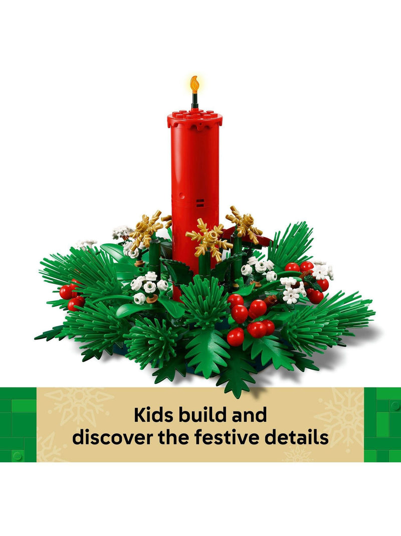 LEGO Christmas table centrepiece 40743, UK version