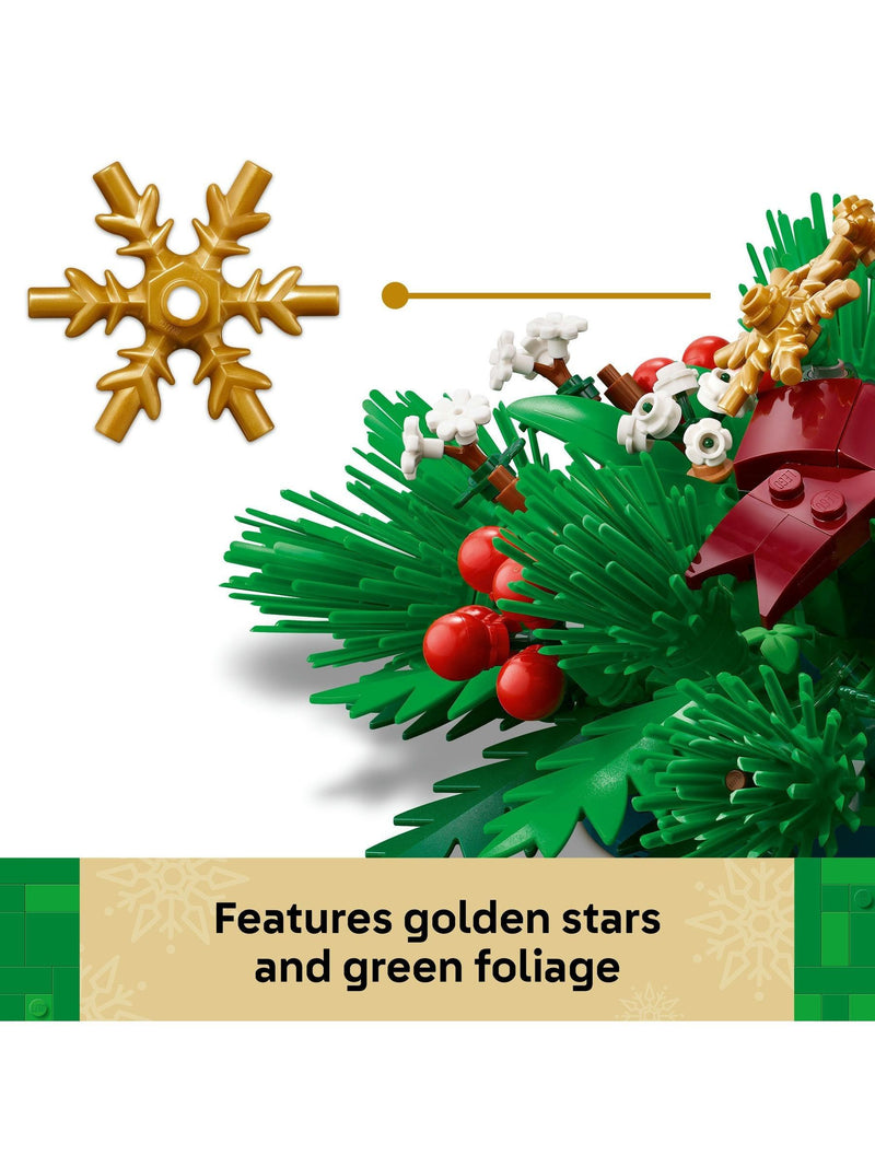 LEGO Christmas table centrepiece 40743, UK version