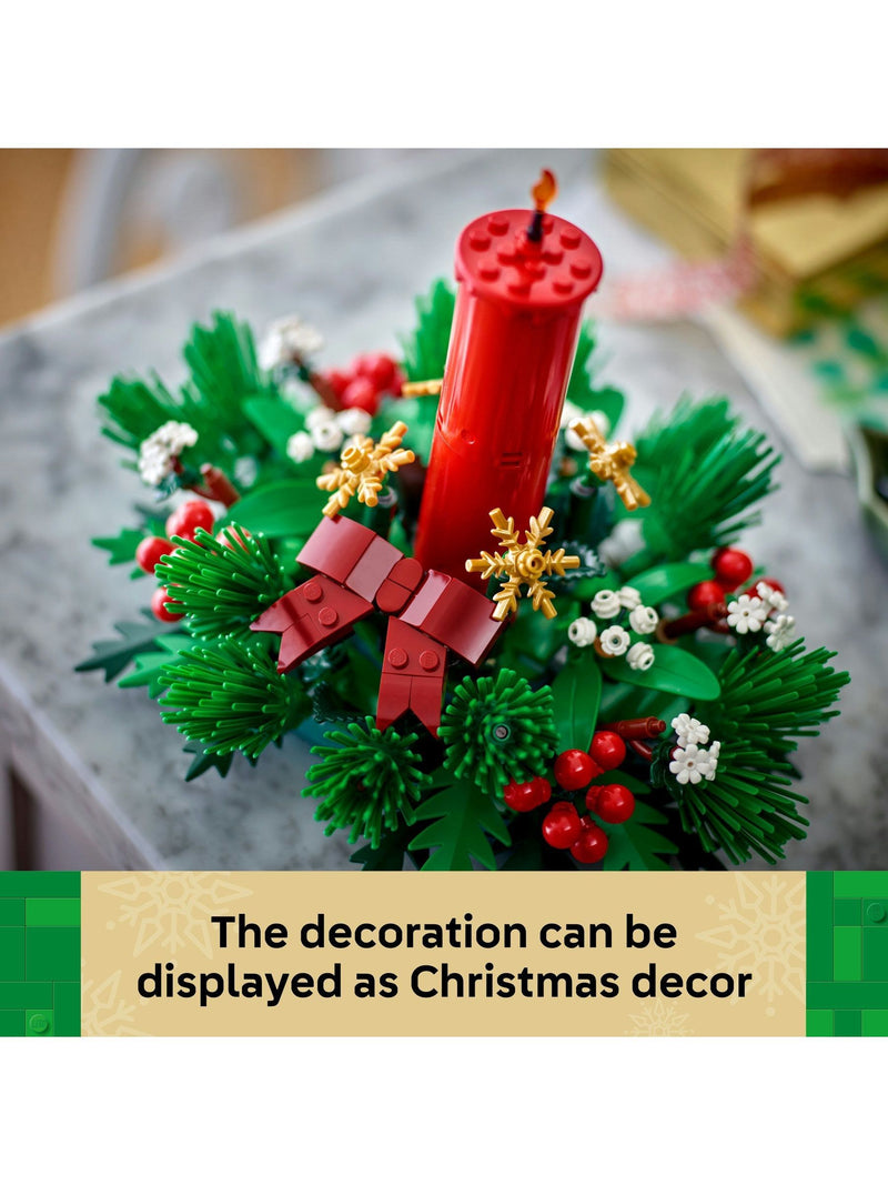 LEGO Christmas table centrepiece 40743, UK version