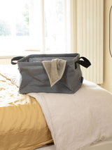Next Brabantia Pepper Black Foldable Laundry Basket- Buy online at McGrocer