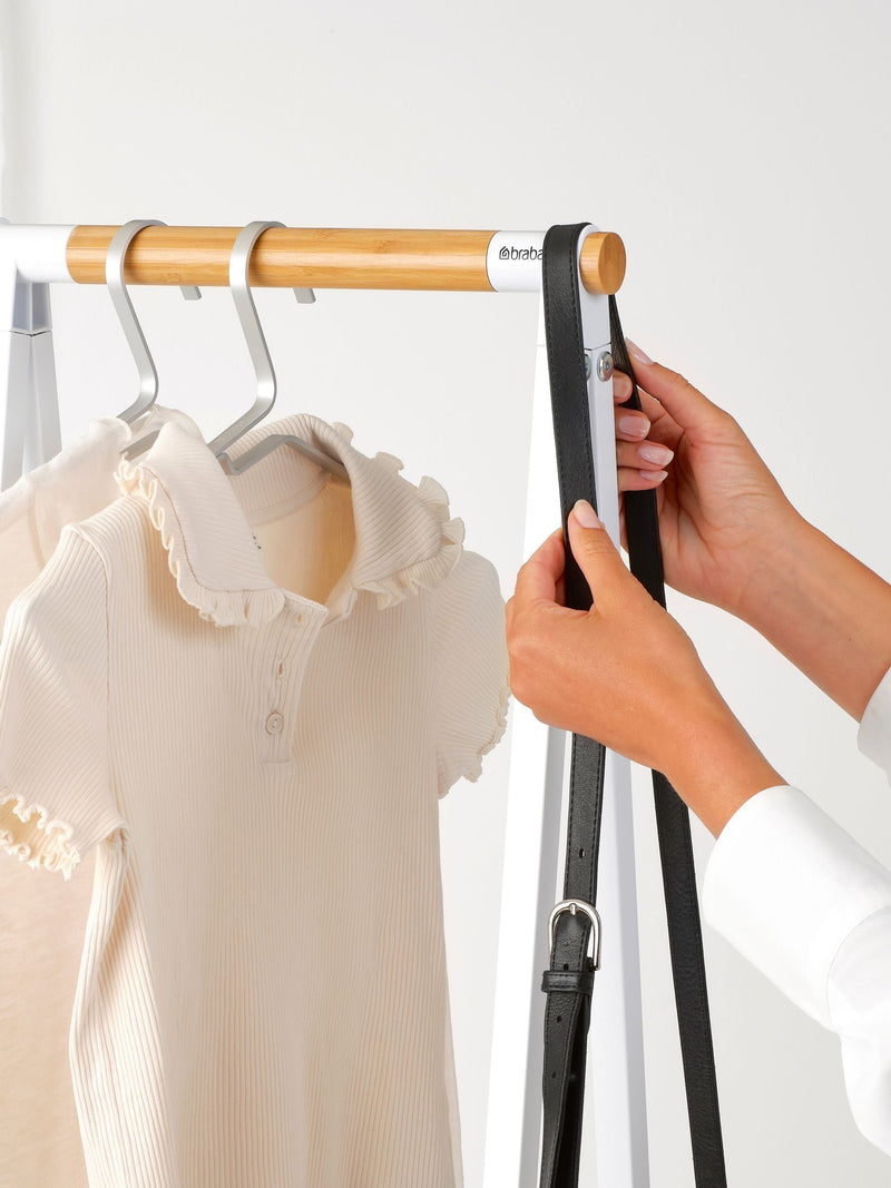 Brabantia Linn compact clothes rack white, UK version