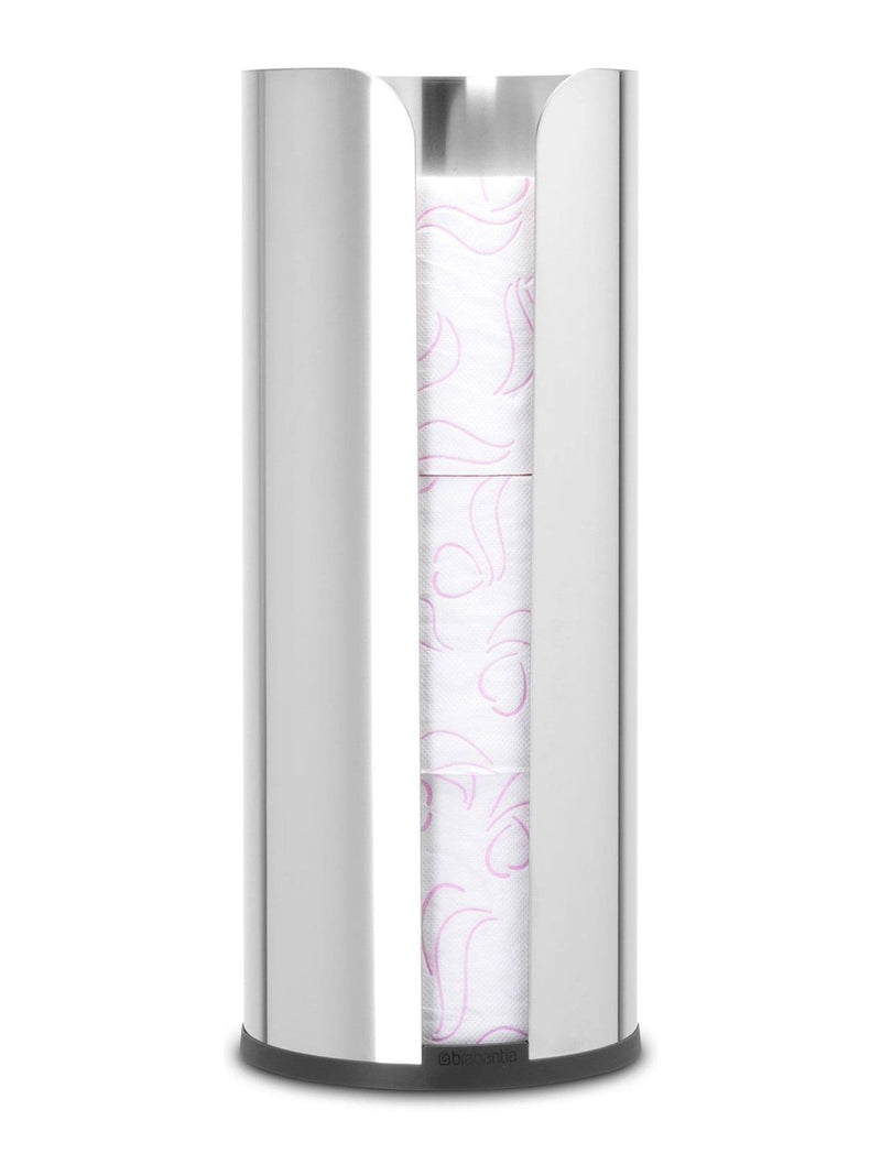 Brabantia Brilliant Steel ReNew Toilet Roll Dispenser One - British product