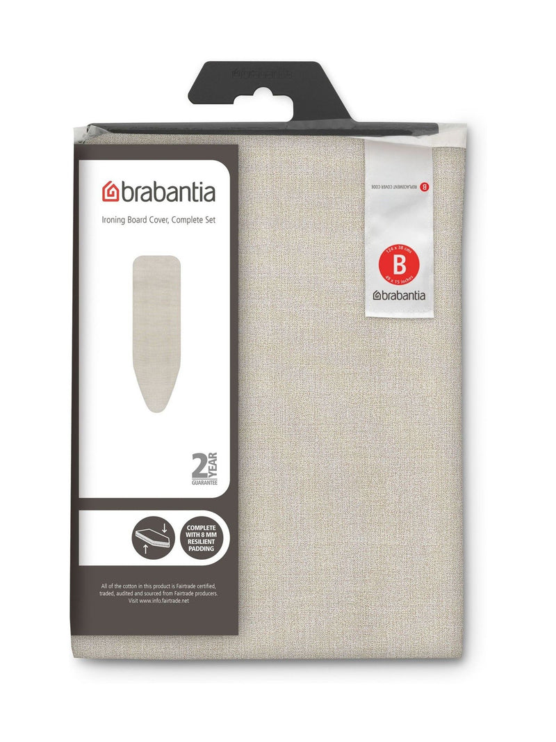 Brabantia Denim Grey ironing board cover one size, imported from the UK
