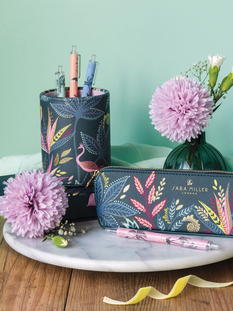 Sara Miller Savannah pen holder set - British product