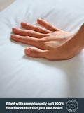 Silentnight Hotel Collection Soft as Down Cotton Pillow (British brand)