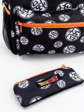 Vanilla Underground Black Dragon Ball Z backpack set 4 piece, imported from the UK