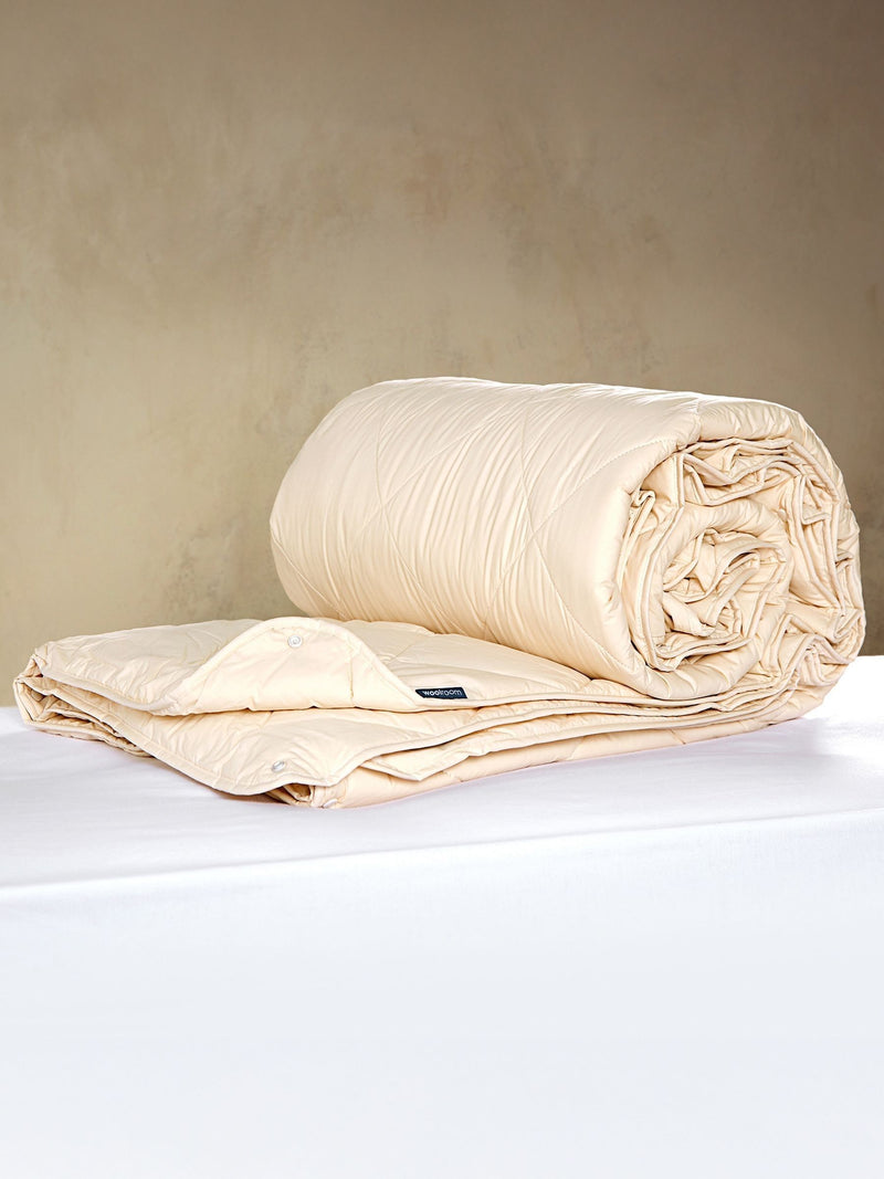 Woolroom all seasons wool duvet (British brand)