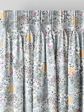 Sara Miller soft grey songbird curtains (British brand)