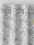 Sara Miller soft grey songbird curtains (British brand)