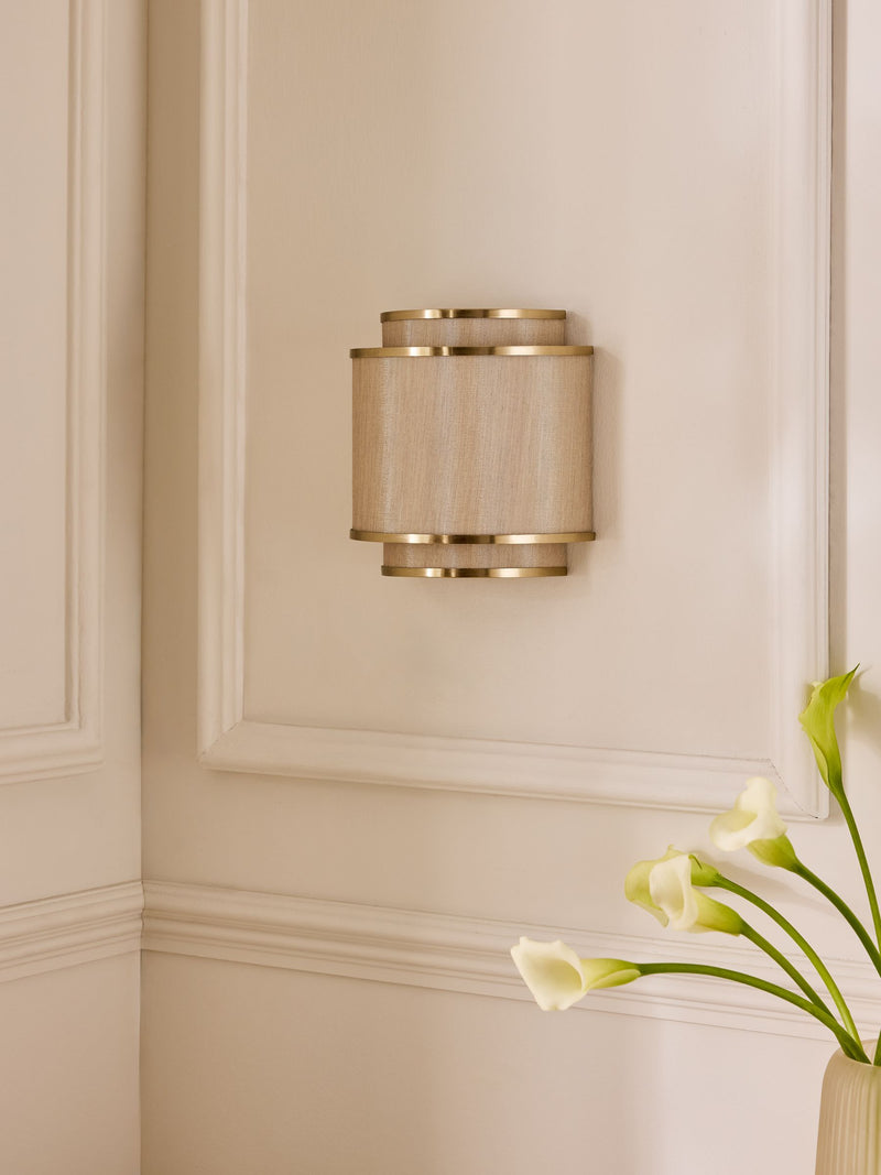 Lipsy Brass Framed Wall Light interior lighting (British brand)
