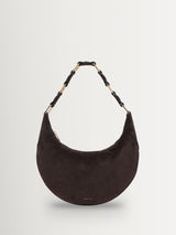 Next ANINE BING Brown Suede Kate Hobo Bag- Buy online at McGrocer