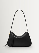 Next Tory Burch Small Romy Pebbled Leather Shoulder Bag Black- Buy online at McGrocer