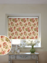 Next Shabby Chic Vintage Pink Eloise Made to Measure Blackout Roller Blind- Buy online at McGrocer