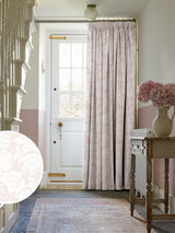 Next Shabby Chic by Rachel Ashwell Dusky Pink Stipple Curtains- Buy online at McGrocer