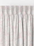 Shabby Chic dusky pink stipple made to measure curtains - British product