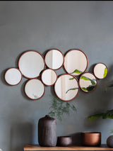 Next Gallery Home Copper Kempton Wall Mirror 121 x 58.5cm- Buy online at McGrocer