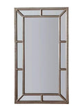 Gallery Home Silver Lawthorne leaner mirror 157.5cm x 79cm, UK version