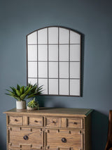 Next Gallery Home Black Rockland Wall Mirror 91cm x 76cm- Buy online at McGrocer