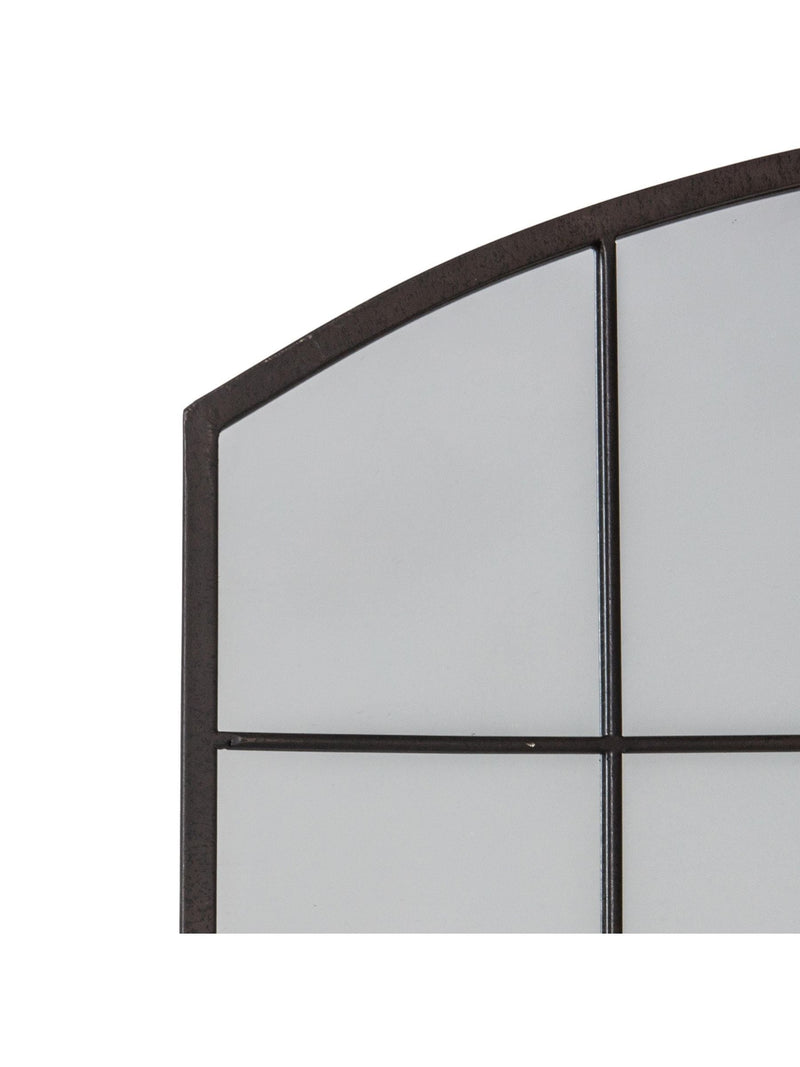 Gallery Home Black Rockland mirror 91cm x 76cm, UK version