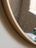 Bronze Yarmouth convex mirror 60cm x 60cm, UK version