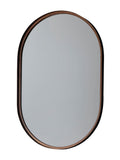 Gallery Home Bronze Greyburn Elipse mirror 90.5cm x 60cm, UK version
