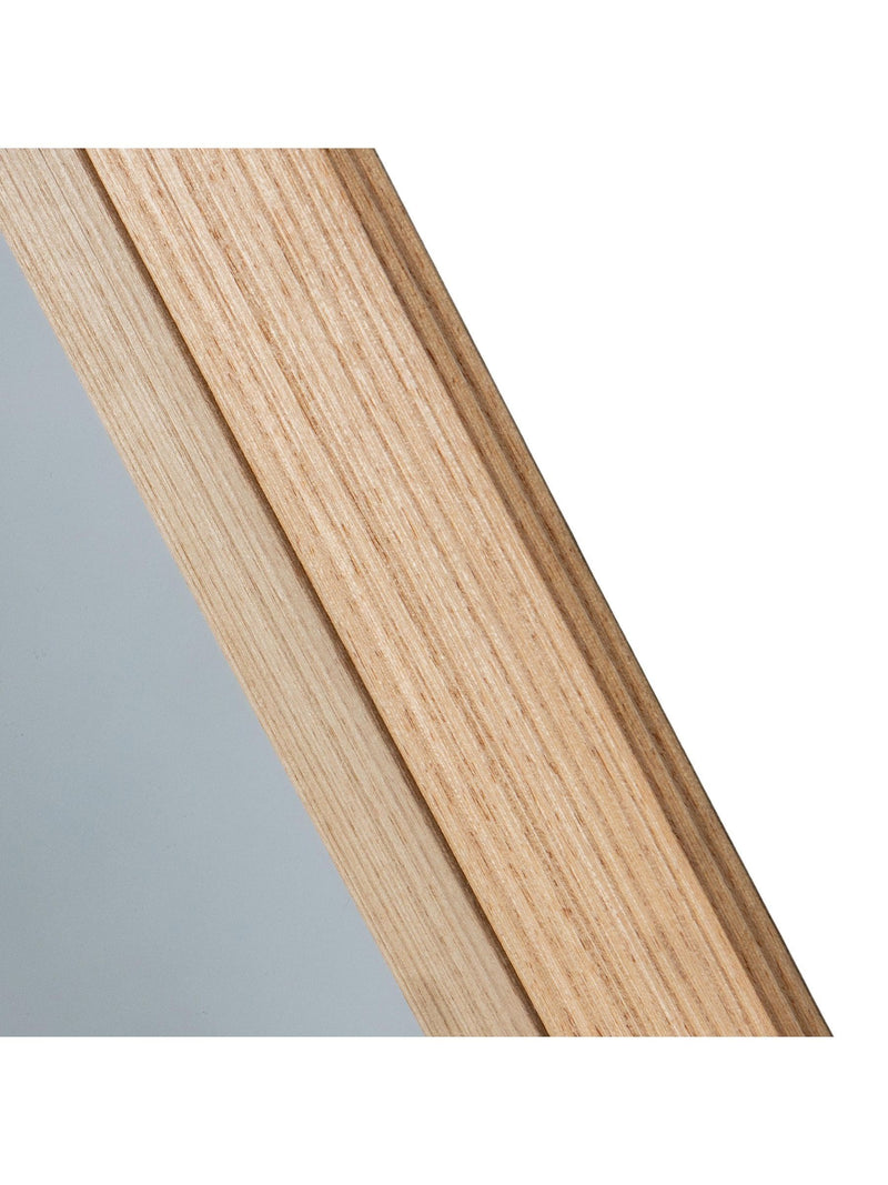 Gallery Home Light Wood Comesta Mirror Long Oak, UK version