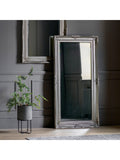 Gallery Home Silver Hampton Leaner Antique Mirror 170cm x 84cm, UK version