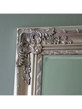 Gallery Home Silver Hampton Leaner Antique Mirror 170cm x 84cm, UK version