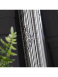 Gallery Home Silver Hampton Leaner Antique Mirror 170cm x 84cm, UK version