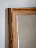 Gallery Home Light Wood Fraisner Leaner Mirror