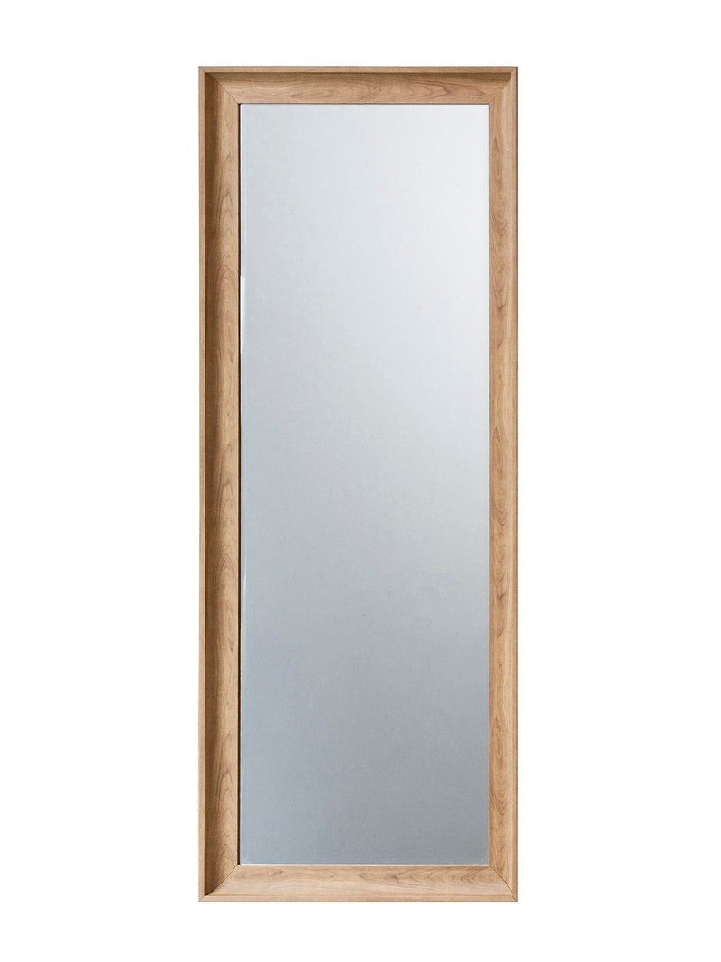 Gallery Home Light Wood Fraisner Leaner Mirror