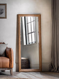 Gallery Home Light Wood Fraisner Leaner Mirror