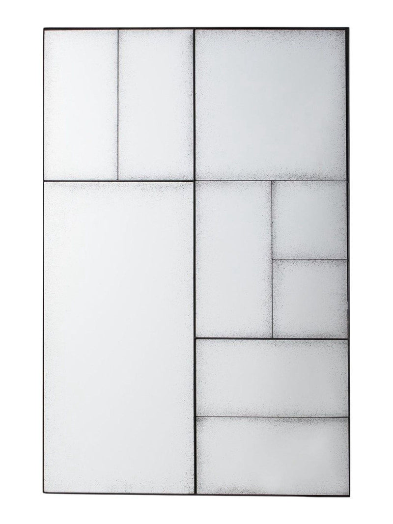 Gallery Home Black Broadwood Antique Mirror 122cm x 81cm, UK version