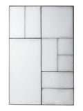 Gallery Home Black Broadwood Antique Mirror 122cm x 81cm, UK version