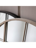 Gallery Home Hampford Arch Mirror Black 95cm, UK version