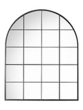 Gallery Home Hampford Arch Mirror Black 95cm, UK version