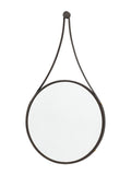 Bronze Broadway Round Mirror 91.5cm x 51cm, UK version
