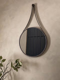 Bronze Broadway Round Mirror 91.5cm x 51cm, UK version