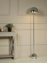 Next Searchlight Bellota Chrome Rechargeable LED Touch Floor Lamp- Buy online at McGrocer