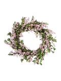 Premier Decorations Ltd 35cm Dried Pink Buxus Leaf Wreath