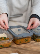 Next Kilner Clear Fresh Storage 0.63L Airtight Glass Storage Containers Set of 3- Buy online at McGrocer