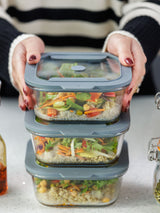 Next Kilner Clear Fresh Storage Containers Set of 4 0.8L Glass- Buy online at McGrocer