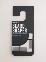 Next Black 3-in-1 Stainless Steel Beard Shaper Tool- Buy online at McGrocer