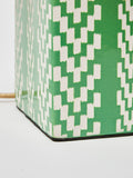 Oliver Bonas Green Tipu desk lamp 34cm (British brand)