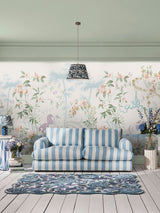 Next Cath Kidston Cream A4 Mural Colourful Life Wallpaper Sample- Buy online at McGrocer