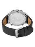 Police Ray black leather strap watch 51mm, imported from the UK
